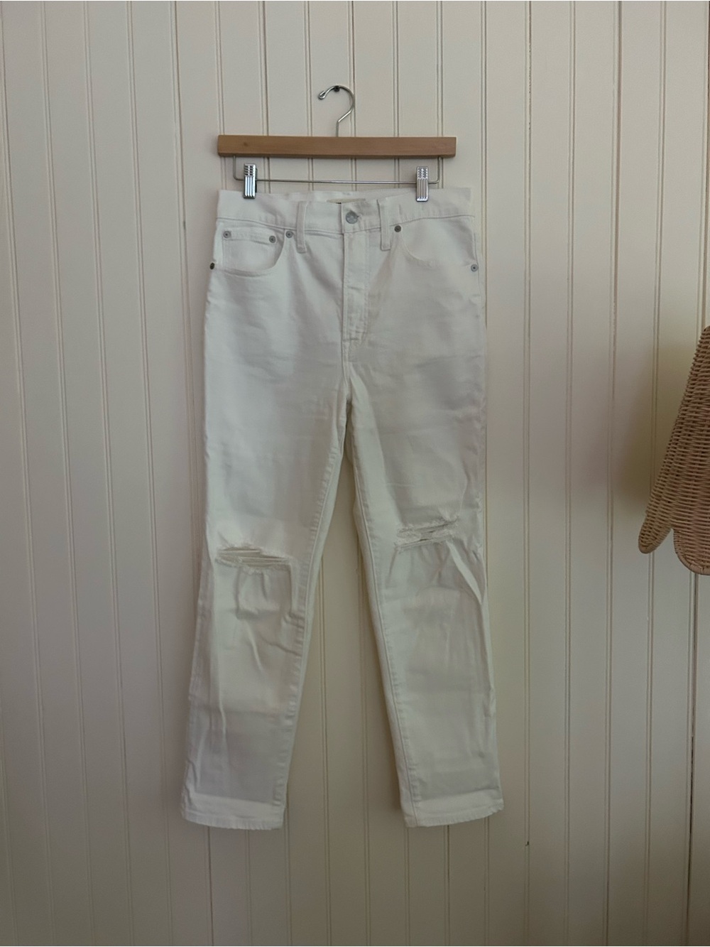 Madewell perfect vintage crop Jean